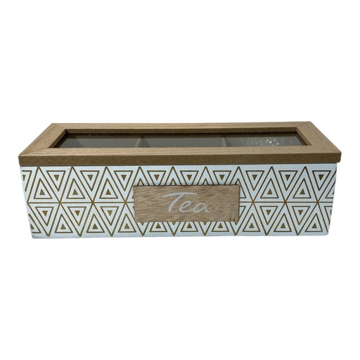 [7861211079659] CAJA PARA TE 3 COMPARTIMENTOS 24.3X9.5X7.5CM