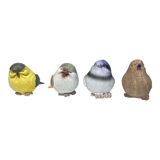 [2406002024219] ADORNO PAJARO COLORES SURTIDOS C/U.10X7X8 CM