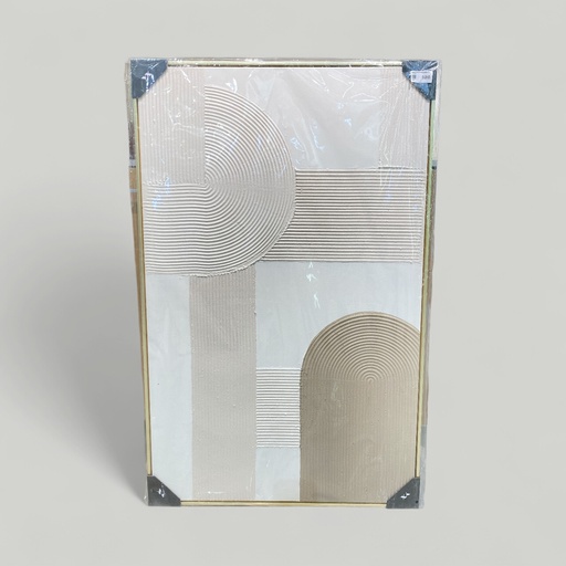 [16107] CUADRO AL OLEO ARCOS MINIMALISTA 70X110CM