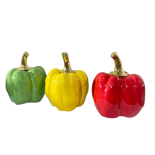 [202504020251259] PIMIENTO DE PORCELANA VARIOS COLORES, 13X10CM