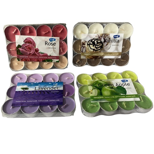 [6584599252452] VELA DECORATIVA SET X12 REF:ES25245 3.7X1.5CM/13G.