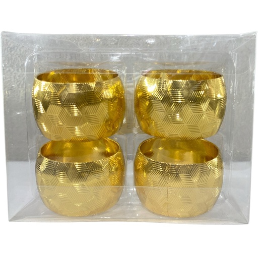 [6584599252001] PORTA SERVILLETAS METAL SETX4  REF:ES25200 4.5X2.8CM