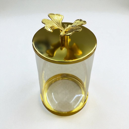 [16037] BOMBONERA DE CRISTAL GR. 10X20CM