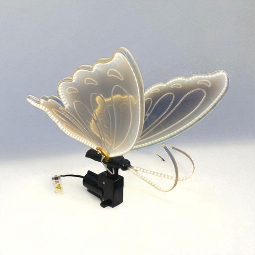[5116827366] MARIPOSA C/LUZ Y MOVIMIENTO LED 60CM 12V