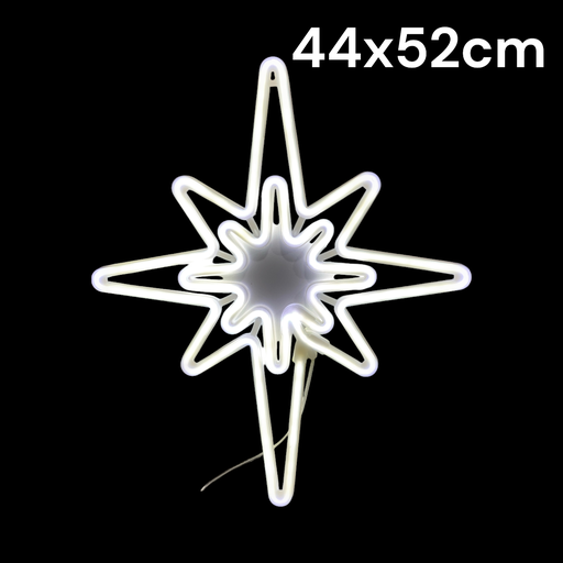 [5116825005] ESTRELLA POLAR LUZ BLANCA 50CM