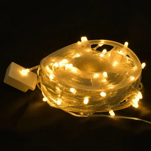 [4894616183280] GUIRNALDA 120 LUCES LED CÁLIDA 8MM 30MTS REF:AL-25S005