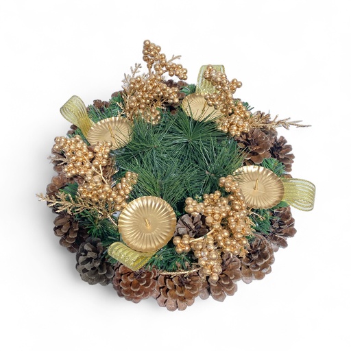 [553667] CORONA DE ADVIENTO 30CM REF:D38-0743/3