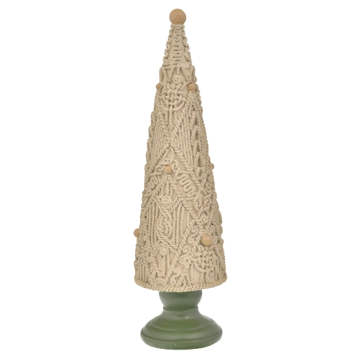 [934877] ARBOL BEIGE DE RESINA REF:TGHC0003 (31X9CM)