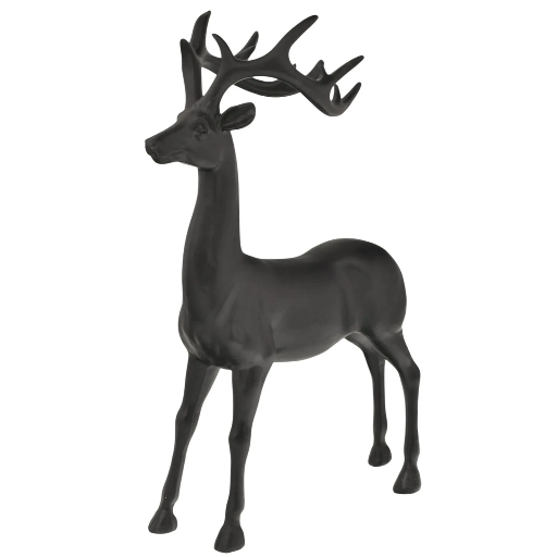 [948772] RENO NEGRO PARADO 43X30X11CM REF:TG632812