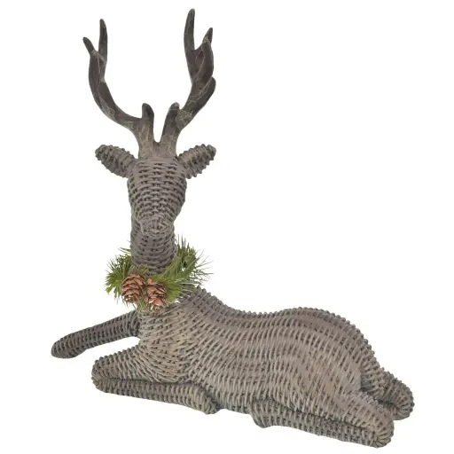 [410845] Reno gris 33X14X30CM REF:TGHC0002