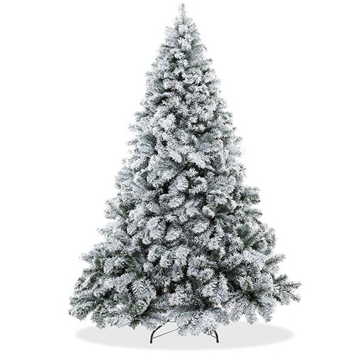 [946862] ARBOL DE NAVIDAD BISAGRA NEVADO 10PIES 305 CM