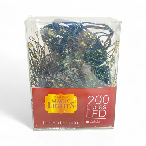 [4894616161950] LUCES MICROLED 2MTS+5 MTS DE CABLE 200L REF:AL-242104