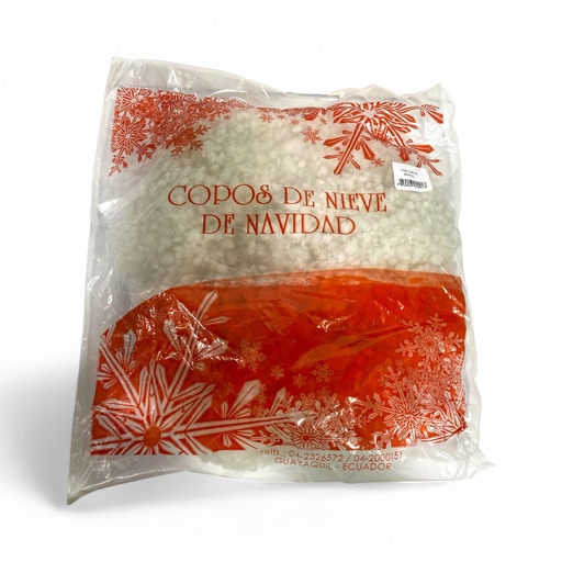 [9852023010013] COPOS DECORATIVOS NAVIDAD D/PLUMON REF:COPOS002