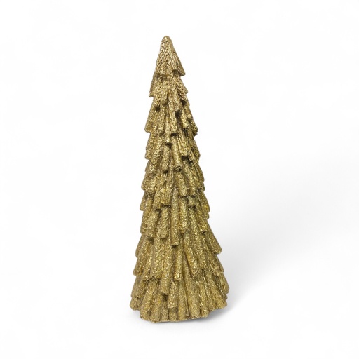 [4894616181163] ADORNO ARBOL DORADO RESINA, REF:TGXY1437 11X11X28CM