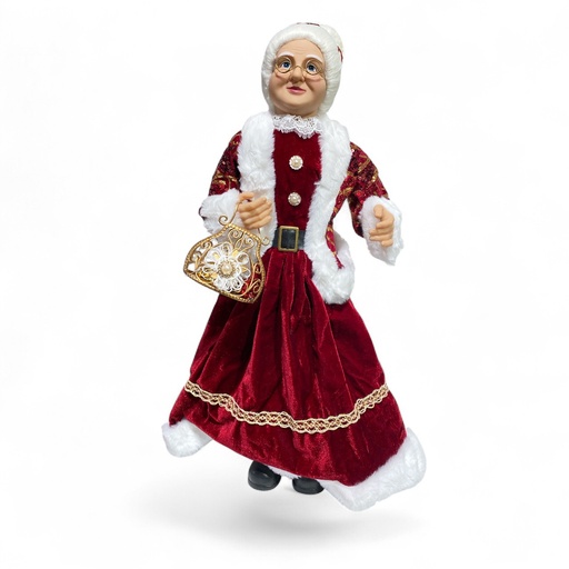 [8679811915470] NOELA ROJO BUGUNDY LENTEJUELAS Y CARTERA, 28X20X65CM