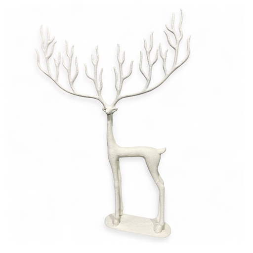 [8679818733718] Reno blanco de hierro 47x63cm