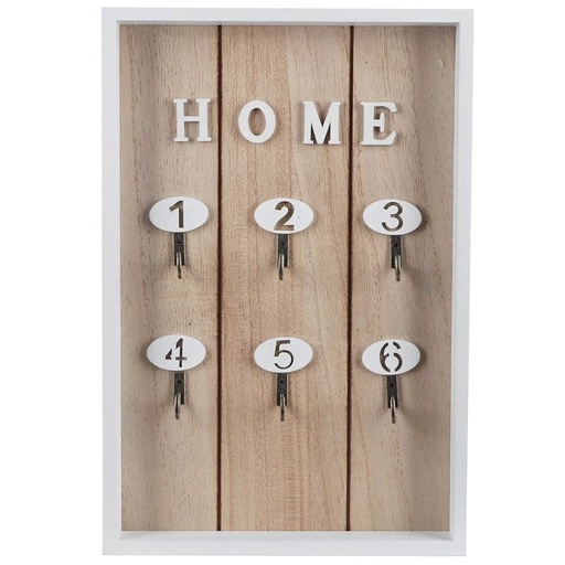 [606267] PORTALLAVES HOME MADERA REF:HM0898 20.5X3X30CM