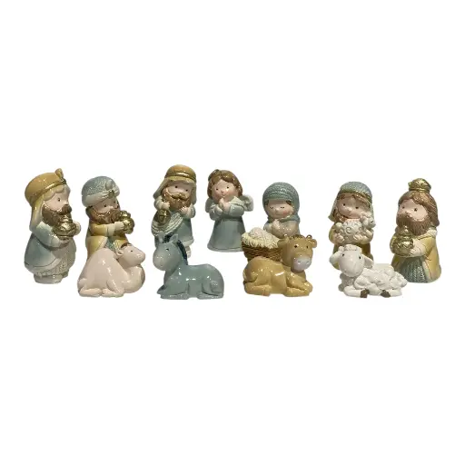 [4545450001538] NACIMIENTO MINI 11PZ.  5.5CM