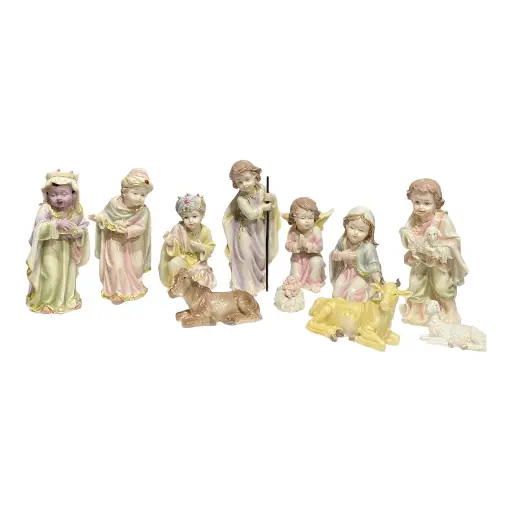 [8679811648873] NACIMIENTO 11PZS  CERAMICA 19CM