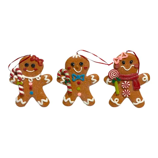 [8679811645667] MUÑECO JENGIBRE COLGANTE 14X11CM