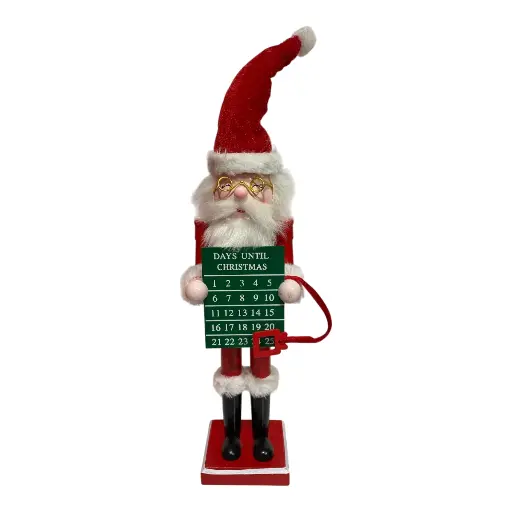 [8679816718212] CASCANUEZ NAVIDEÑO NOEL CON CALENDARIO 48CM