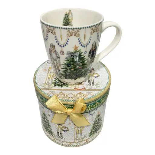 [8679813521235] TAZA CASCANUEZ NAVIDEÑA PORCELANA 300CC