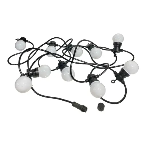 [8679815604608] LUCES LED 10 FOCOS LUZ CALIDA 5METROS DOBLE CONECTOR