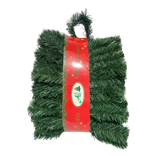 [2016020100501] FOLLAJE TRADICIONAL PINO VERDE SUPER FRONDOSO PVC, 3METROS DE LARGO 35CM DE ANCHO.