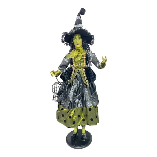 [8679811913179] BRUJA VERDE DECOR, POLIRESINA 26X15X64CM 