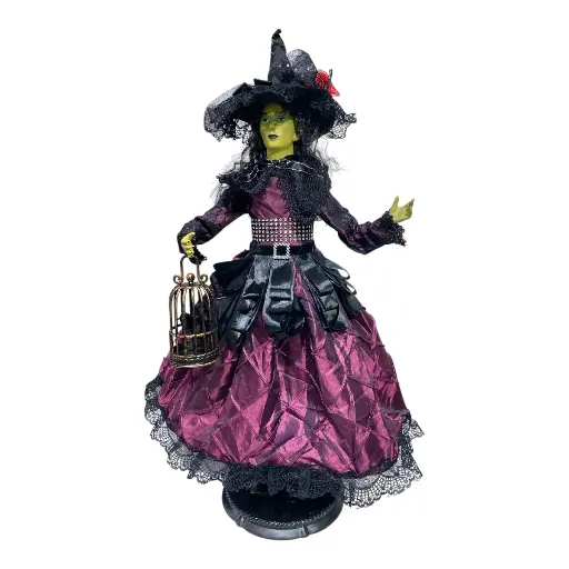[8679811913162] BRUJA VERDE DECOR, POLIRESINA 26X15X64CM 