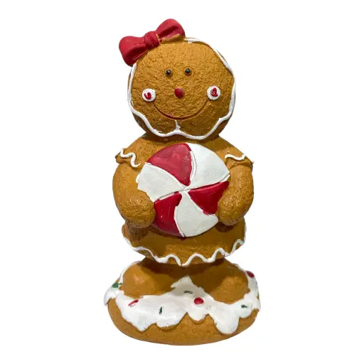 [8679811645209] MUÑECA JENGIBRE POLIRESINA 8.5X6X15CM