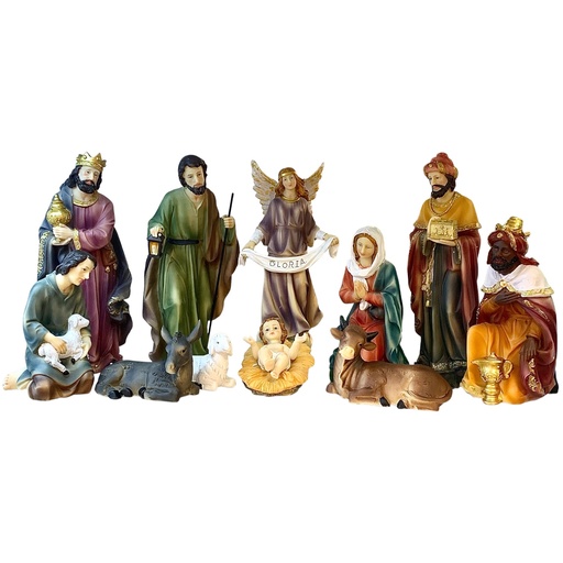 [8679811645964] NACIMIENTO 11PZS. 30CM