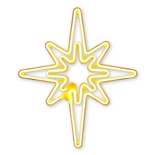 [5116826629] LUZ LED ESTRELLA BELEN CALIDA 44X52CM