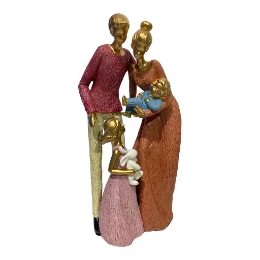 [23795] FAMILIA POLIRESINA SURT 3 MODELOS C/U. 14X25CM
