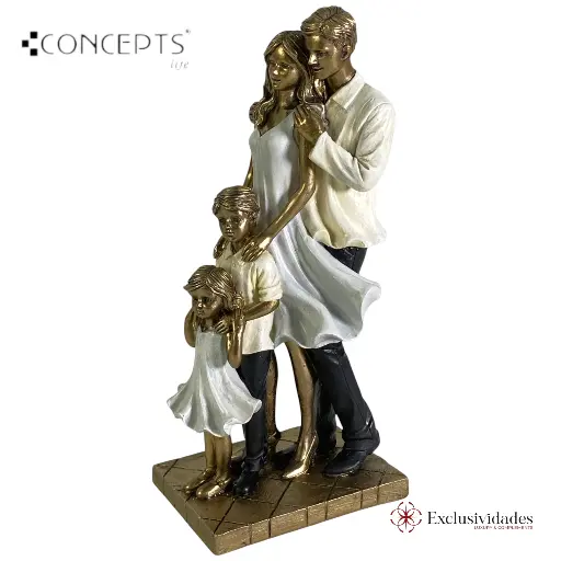 [437-4211365] FAMILIA DECOR POLIRESINA 11X8X25CM