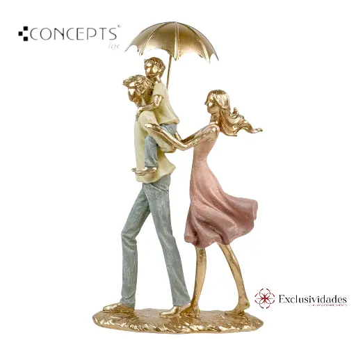 [437-4220168] FAMILIA DECOR POLIRESINA 18X9X27CM