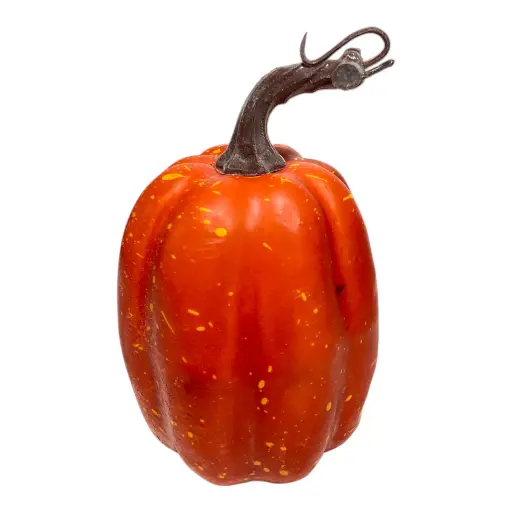 [2025-2356] CALABAZA DE PLASTICO FOAM GRANDE 10X10X16CM