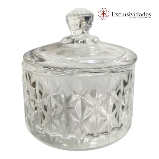 [23616] COFRE DE VIDRIO CAJA REGALO 7X7.5CM