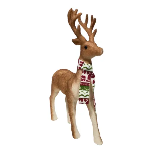 [8614500243748] RENO NAVIDEÑO PVC 26X7X35CM