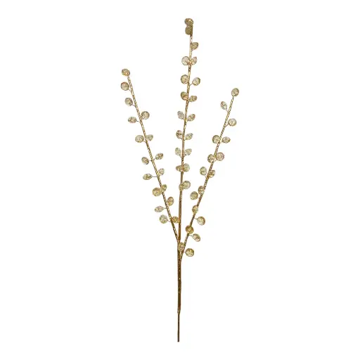 [6904270245755] RAMA CRISTALES ACRILICOS CHAMPAGNE 70CM 