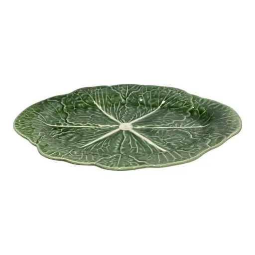 [252365] BANDEJA DE PORCELANA LECHUGA REF:SAN5600 30.5X21X3CM