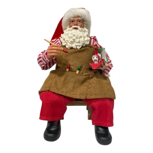 [5276875230360] NOEL PINTOR EN BANCO 12X13X20CM