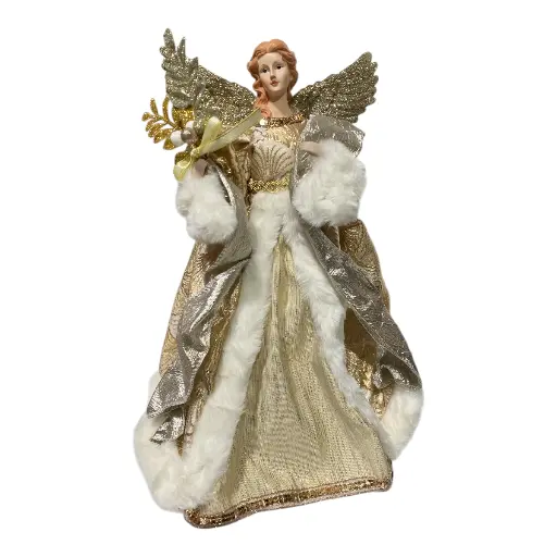 [5276875230209] ANGEL CHAMPAGNE/DORADO 17X25X42CM