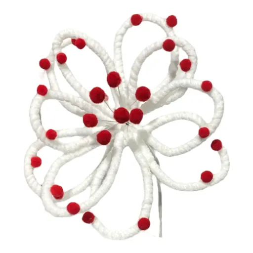 [1702335018574] FLOR NAVIDEÑA CARAMELO 25CM