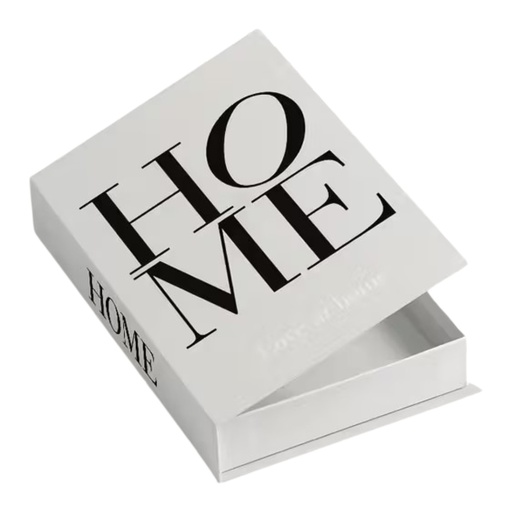 [2025057507522] LIBRO DECORATIVO HOME 27X17X4.5CM 