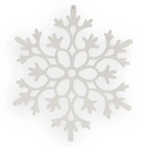 [389384] COLGANTE NAVIDEÑO COPO DE NIEVE REF:D11-21CT017 Ø30CM 