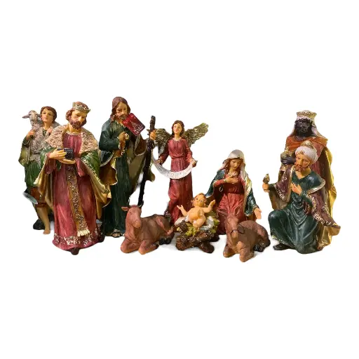 [7453121095647] NACIMIENTO 11PZ, POLIRESINA MONTEFIORI 46CM 