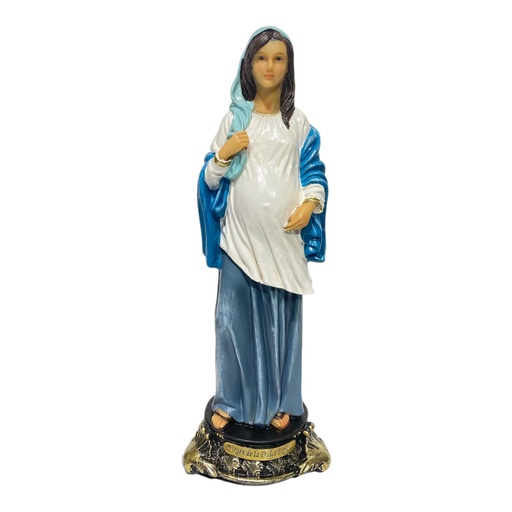 [7450008775425] VIRGEN DE LA DULCE ESPERA POLIRESINA 7X7X20CM