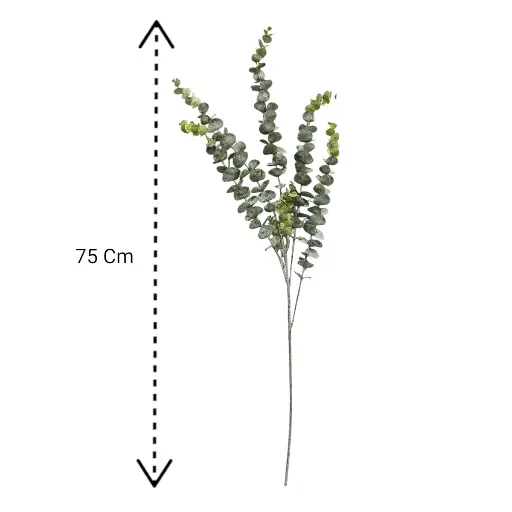 [1702335020508] RAMA ARTF. EUCALIPTO VERDE MATIZADO 75CM 