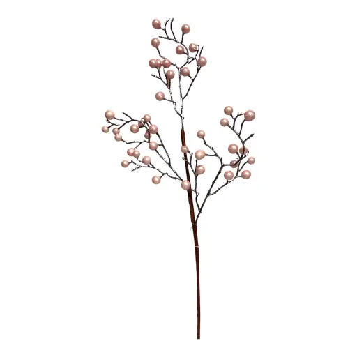 [1702335019533] RAMA NAVIDEÑA CEREZAS ROSADAS 60CM